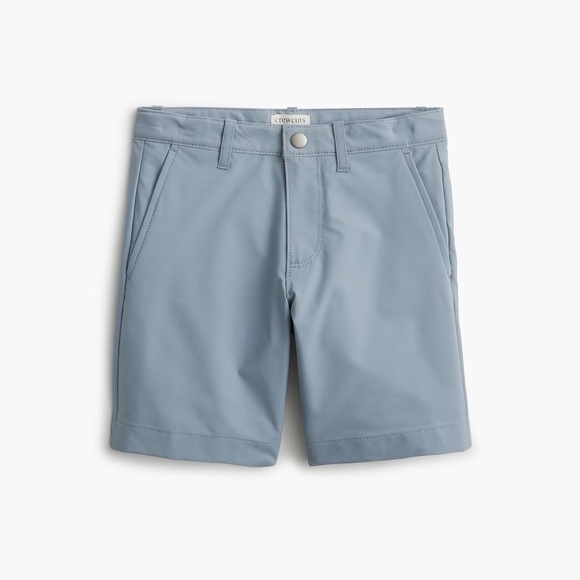 NWT!! Boy’s J. CREW Factory Crewcuts Gramercy Tech Shorts Blue Winter Storm 16 - Picture 1 of 13